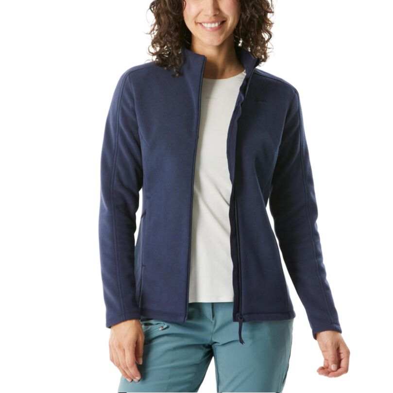 DECATHLON MH500 QUECHUA Fleece Clothing Women's Blue Black