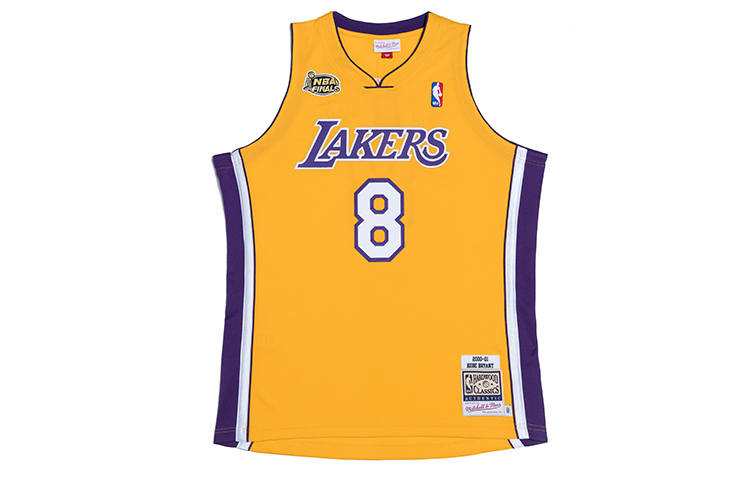 Mitchell Ness Mitchell Ness Basketball Jersey Unisex Yellow