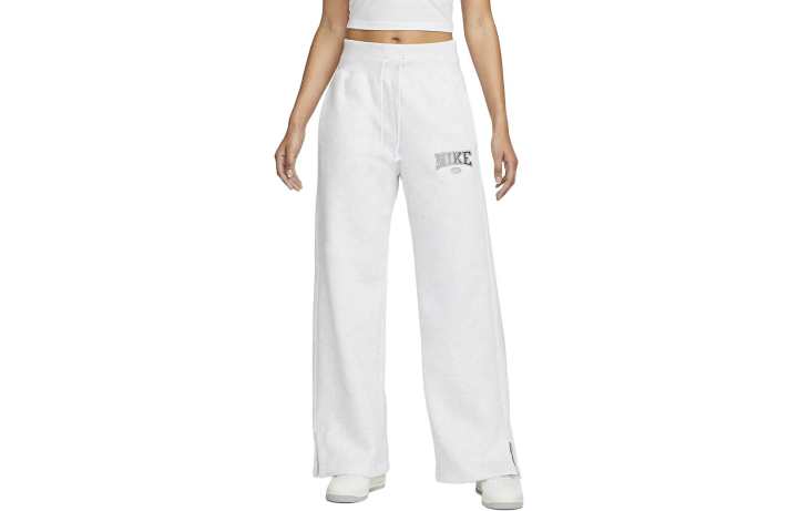 Nike Nike Knitted Sweatpants Women's Ivory White Moderate Straight Fit Pants