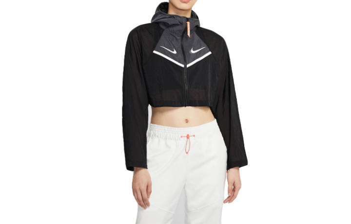 Nike Nike Jackets Women's Black Hooded Thin Other