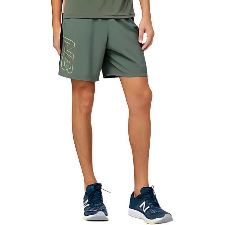 New Balance New Balance Casual Shorts Men's Dark Olive Green
