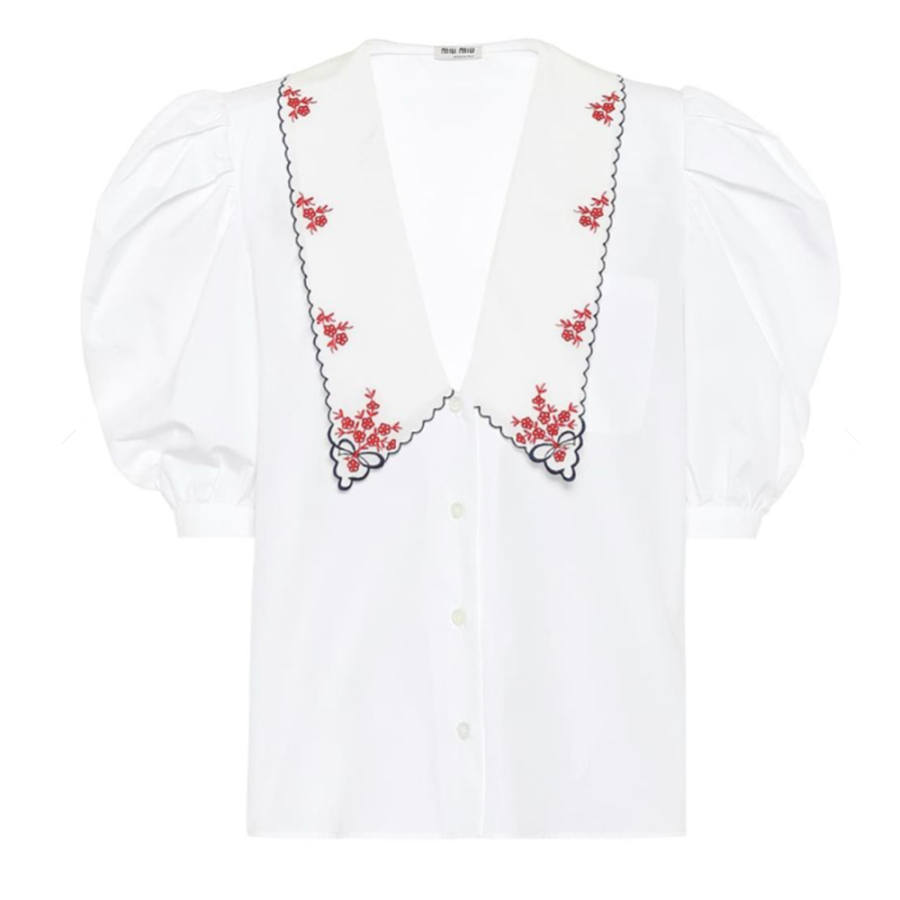 MIU MIU SS22 Shirt Women's White