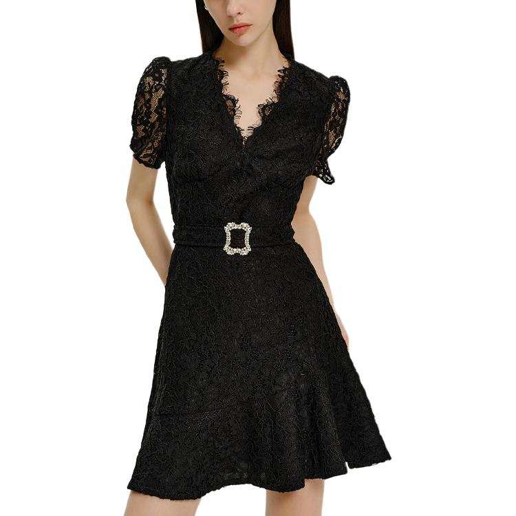 KARL LAGERFELD / Karl Lagerfeld Jeans Short Sleeved Dress Women's Black