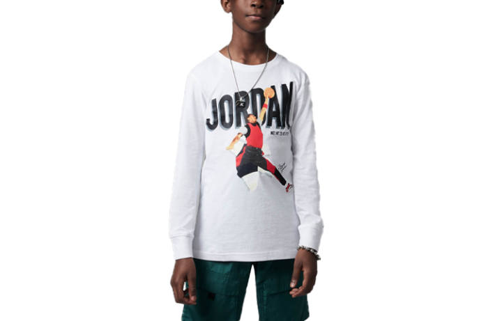 Jordan Jordan MVP Breakout T Shirt White Kids'