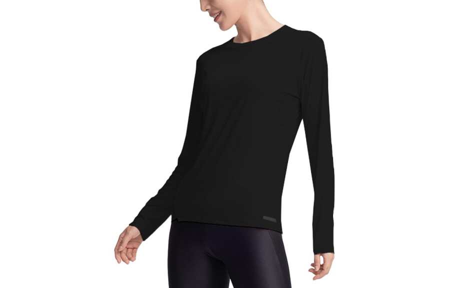 DECATHLON T Shirt Women's Classic Black