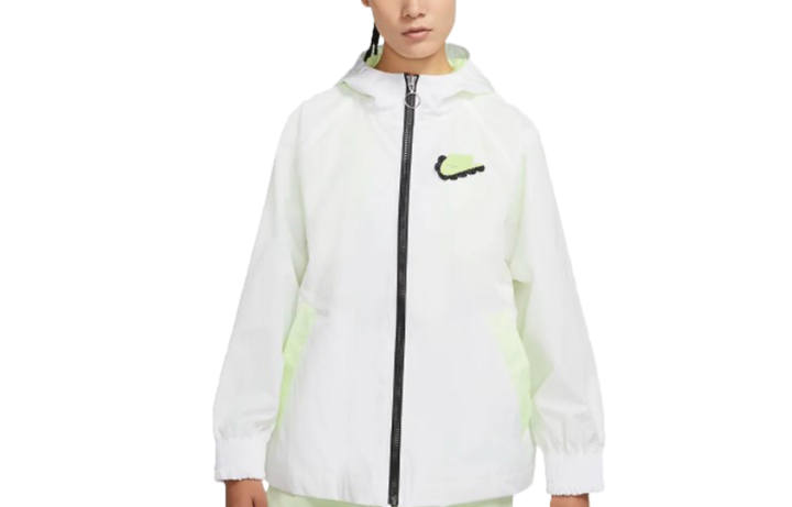 Nike Nike Jackets Women's White Hooded Moderate Other