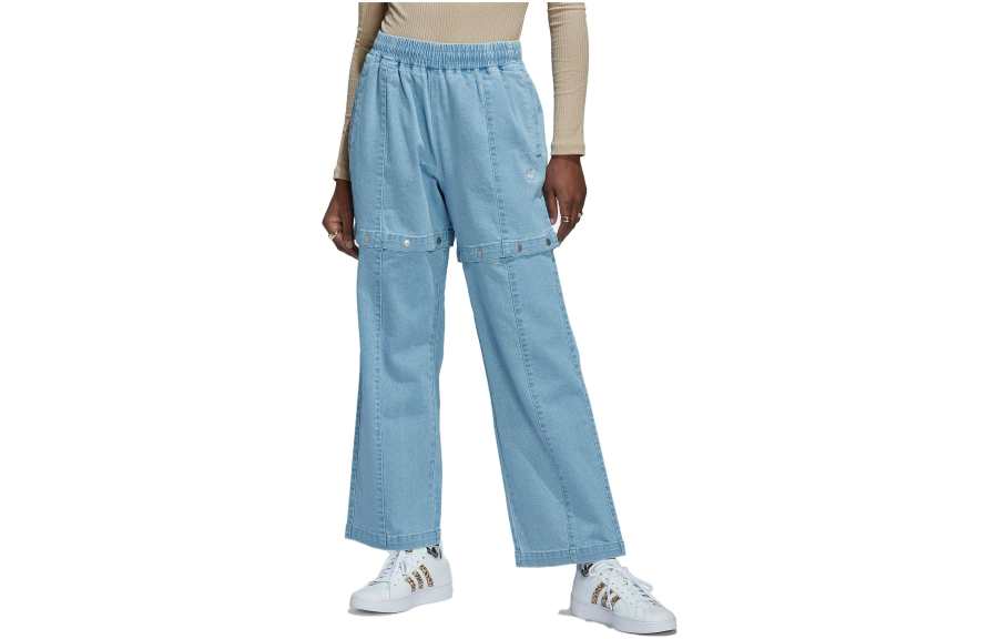 Adidas Originals Jeans Women's Gray Blue