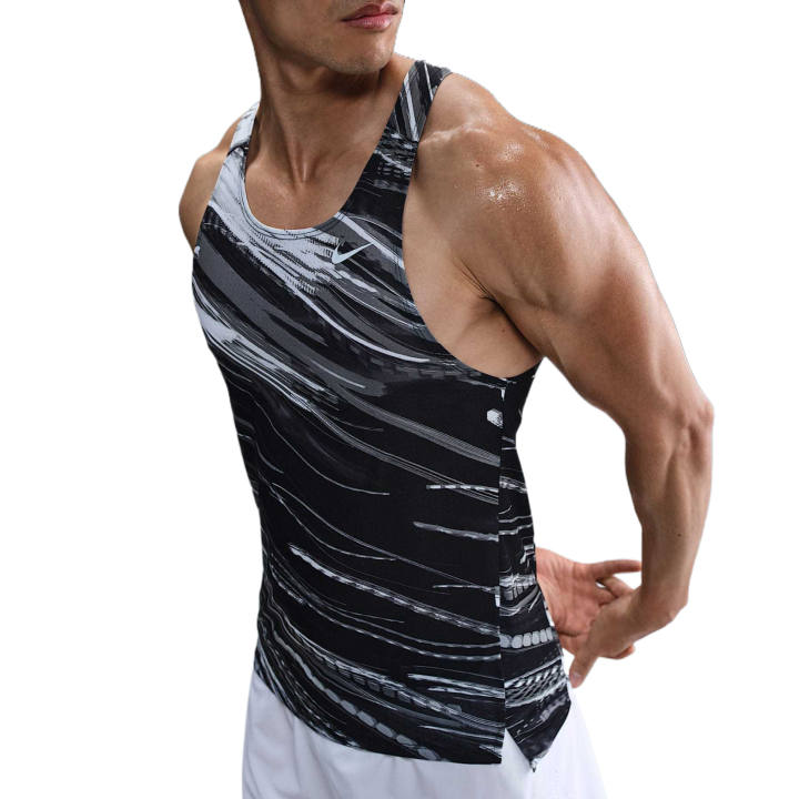 Nike Nike Dri Fit Top Men's Black White