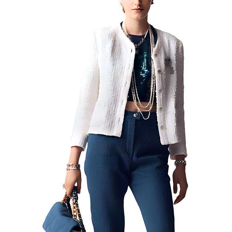 CHANEL SS23 Jackets & Coats Women's White
