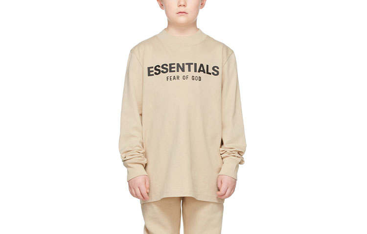 Fear Of God Essentials Kids T Shirts Crew Neck Moderate
