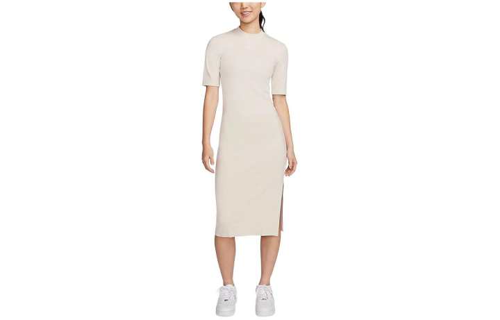 Nike Nike Short Sleeved Dress Women's Khaki