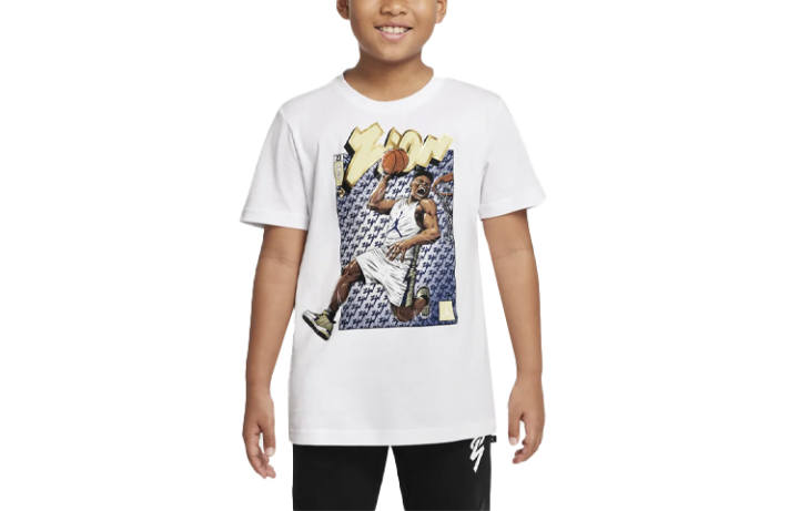 Jordan Jordan Zion T Shirt White Kids'