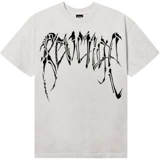 Revenge T Shirts Unisex Ecru Crew Neck Moderate Straight Fit