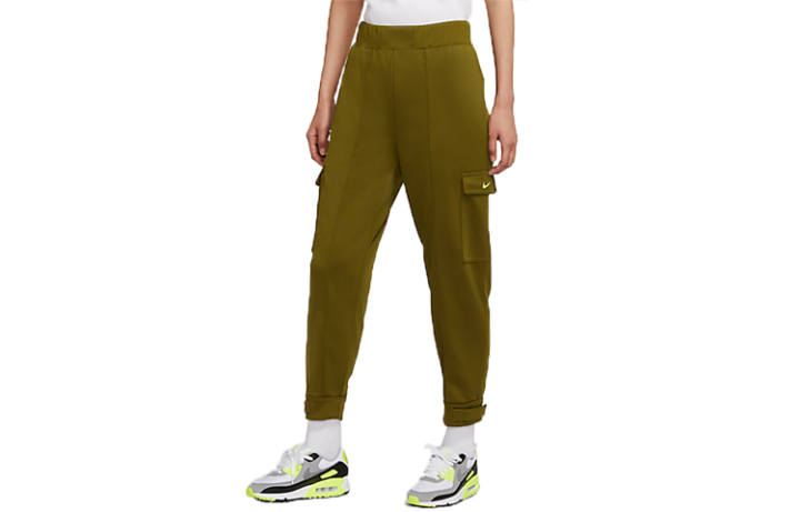 Nike Nike Cargo Pants Women's Olive Green Moderate Skinny Pants