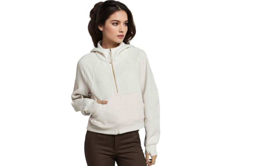 Lululemon Scuba Series Sweatshirts Women's Half Open Collar Moderate