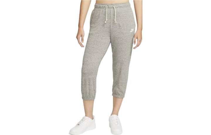 Nike Nike Knitted Sweatpants Women's Gray Moderate Cuffed Pants