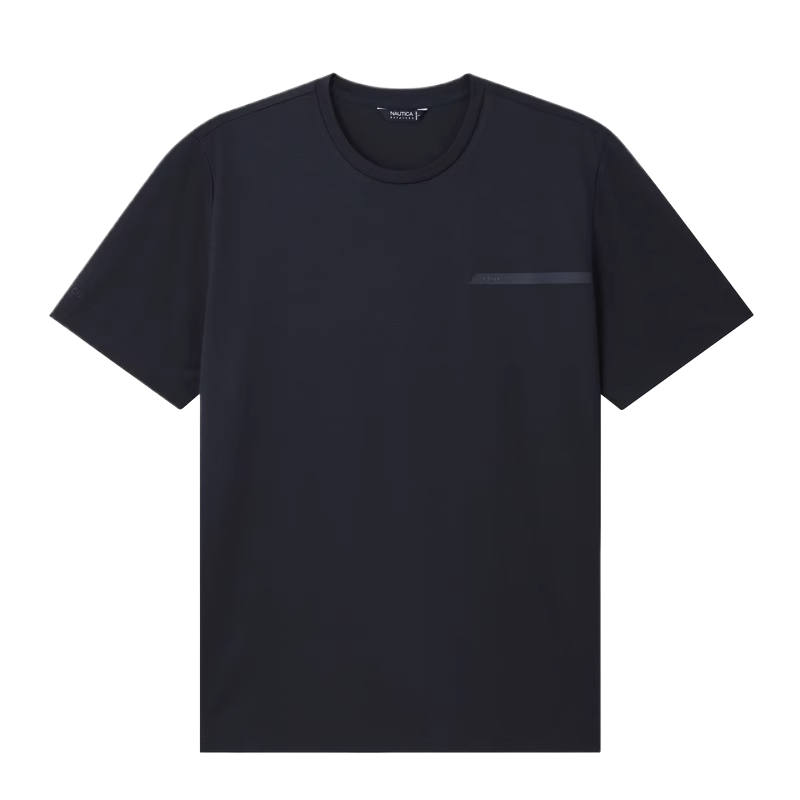 NAUTICA T Shirts Men's Crew Neck Moderate Straight Fit