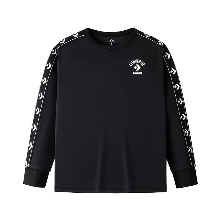 Converse Converse Grade School T Shirts Crew Neck Moderate