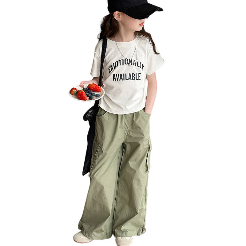 Lanza Casual Sportswear 2 Piece Set Green Kids'