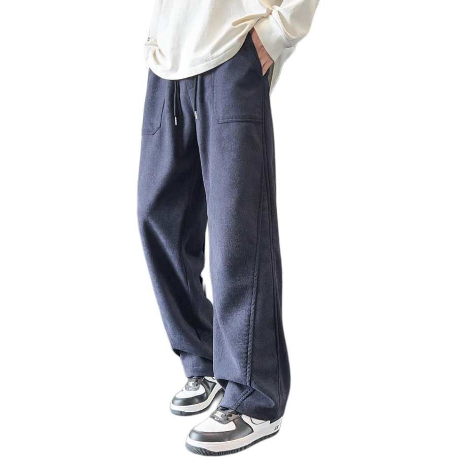 Tonlion Casual Pants Men's Dark Khaki