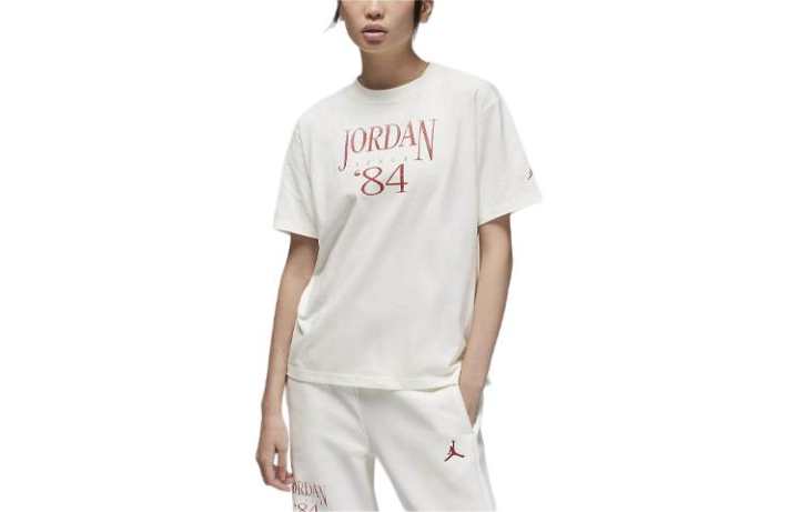 Jordan Jordan Drop Shoulder Sleeve T Shirt Women's Summit White