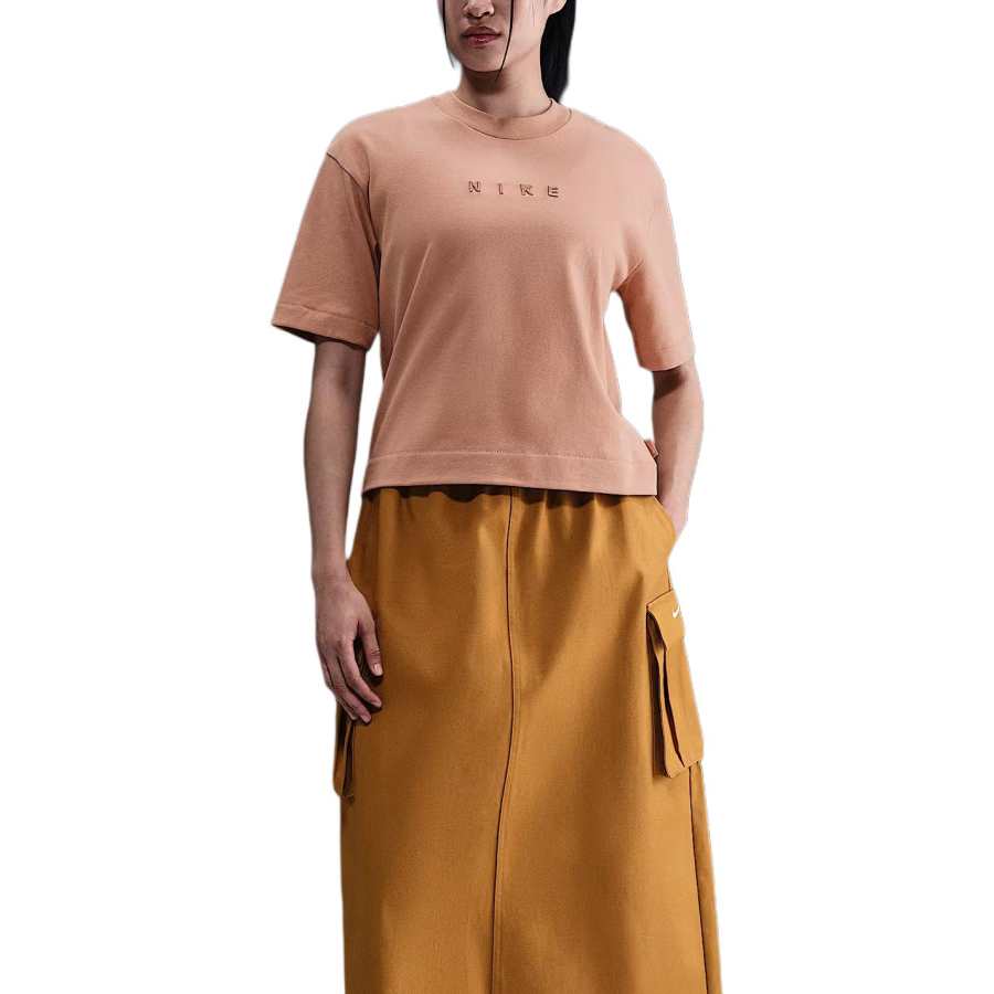 Nike Nike Clothing T Shirts Women's Rose Gold Crew Neck