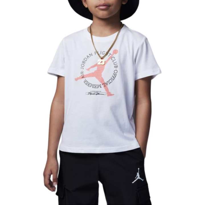 Jordan Jordan T Shirt Official Member White Kids'