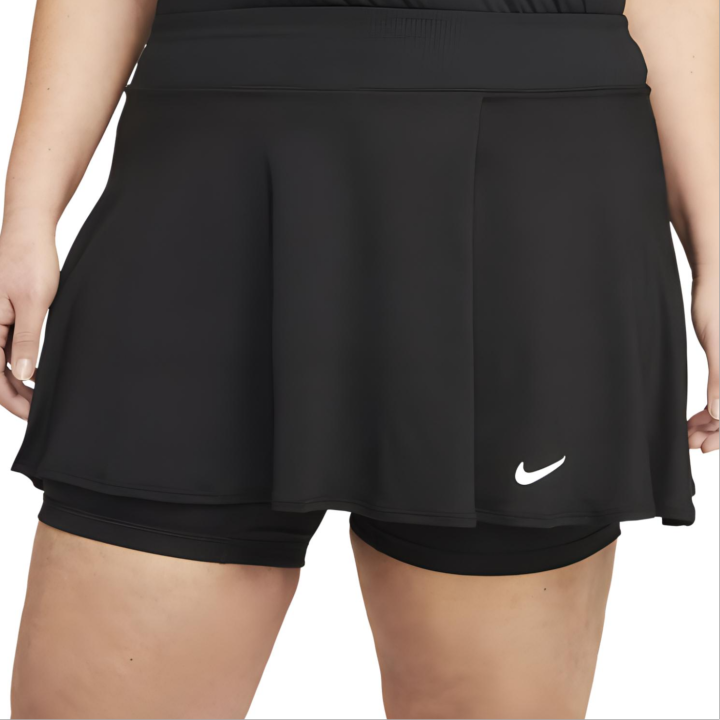 Nike Nike Court Dri FIT Victory Casual Short Skirts Women's Black White