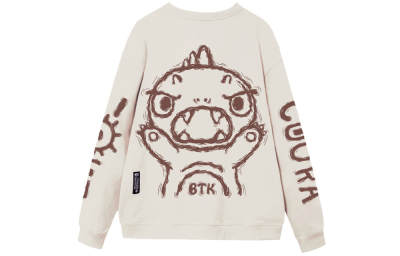BTK Crew Neck Sweatshirt Loose Fit Unisex