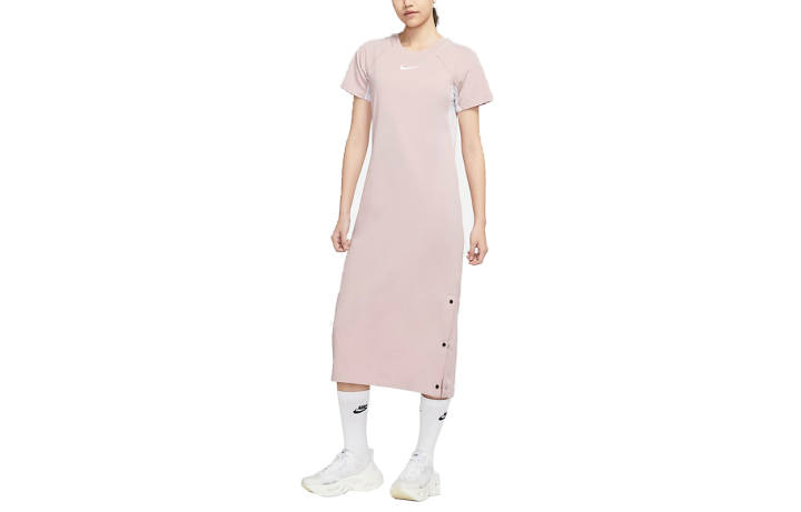 Nike Nike Short Sleeved Dress Women's Pink