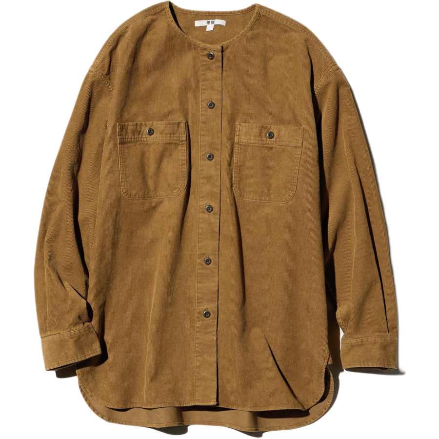 UNIQLO Jackets Women's Umber Crew Neck Moderate Other