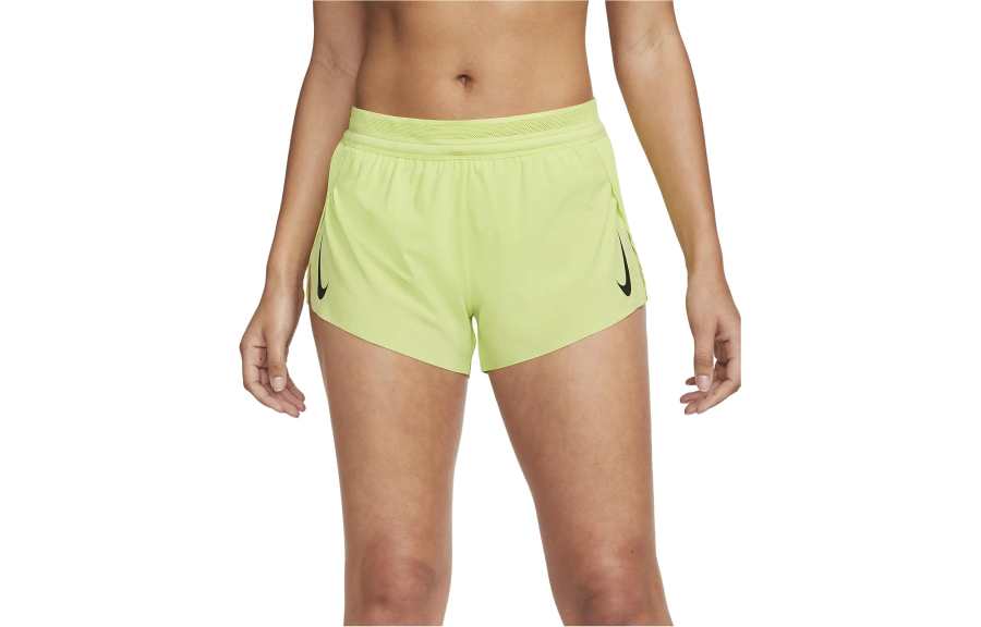 Nike Nike Sports Shorts Women's Neon Green Moderate Tight Pants