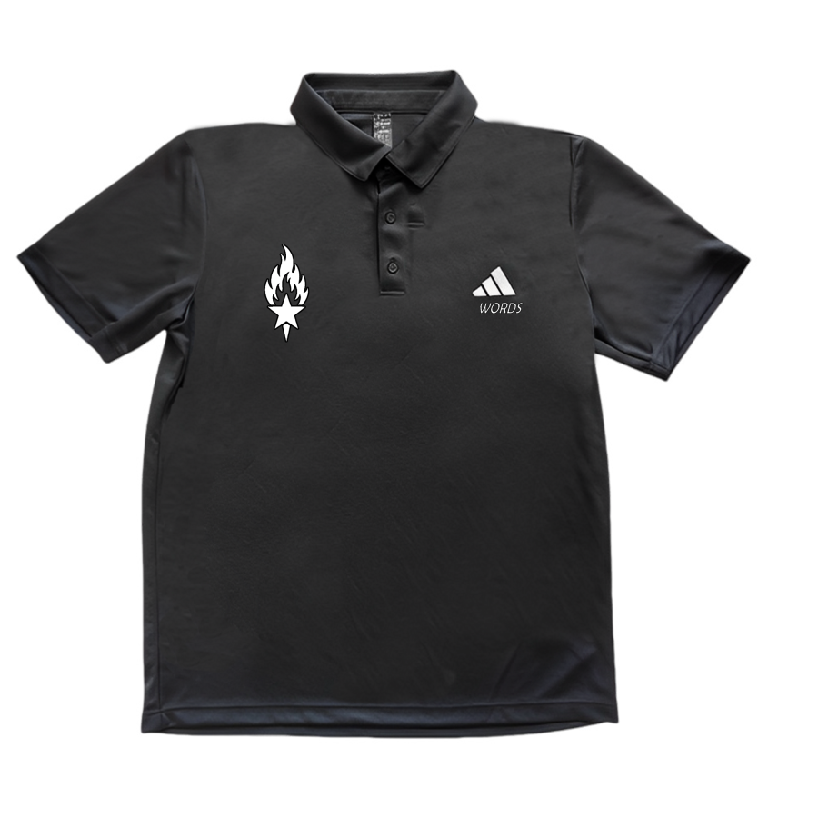 Adidas Adidas Polo Shirts Unisex Black Polo Collar Moderate Straight Fit