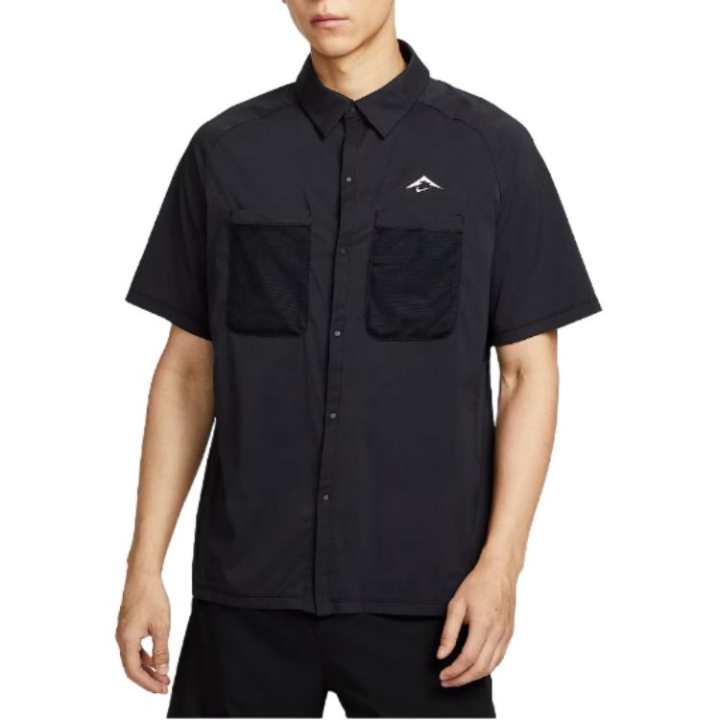 Nike Nike Clothing Shirts Men's Black Moderate