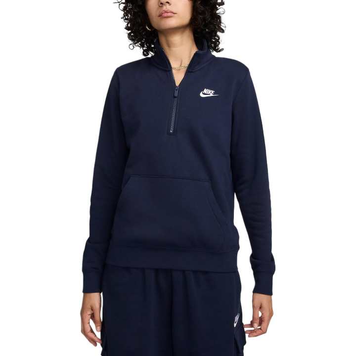 Nike Nike Sportswear Club Sweatshirt Women's Obsidian Black/White
