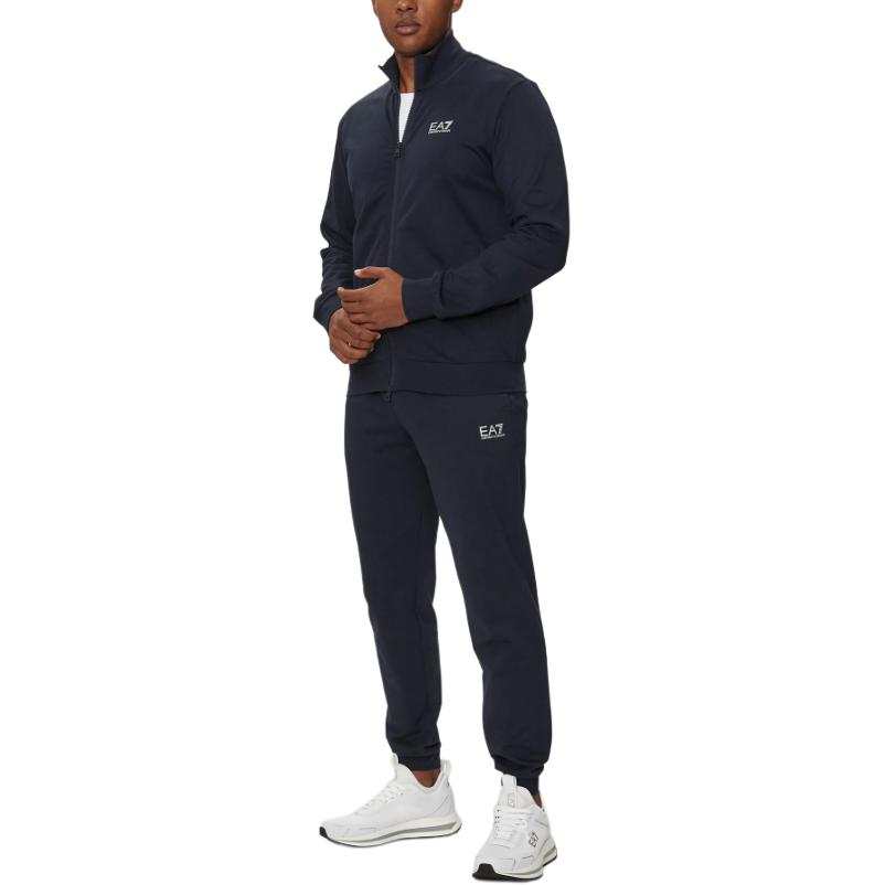 EMPORIO ARMANI Logo Printed Zipped Track Suit