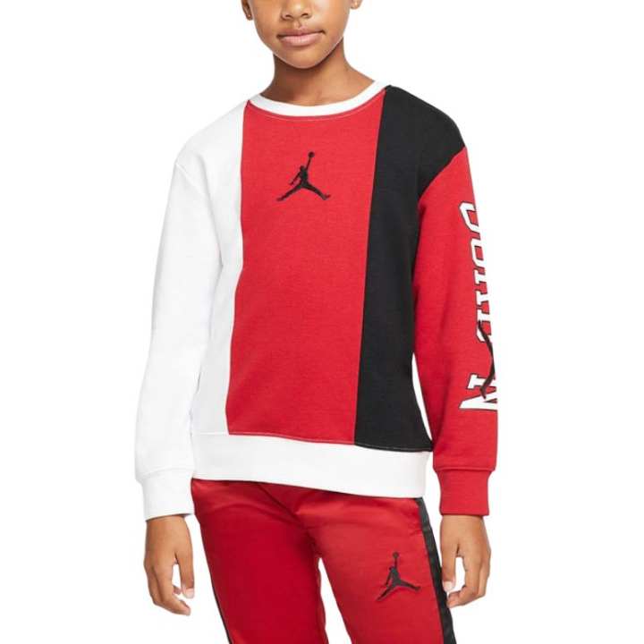 Jordan Jordan Sweatshirt Red Black White Kids'