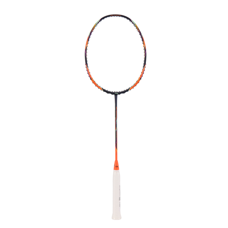 Li-Ning Li Ning Raid 6 Full Carbon Badminton Rackets Offensive Type Heavy Head, Stiff Shaft Upper Class 675mm Unisex