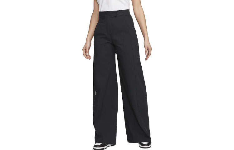 Nike Nike Casual Pants Women's Black Moderate Wide Leg Pants