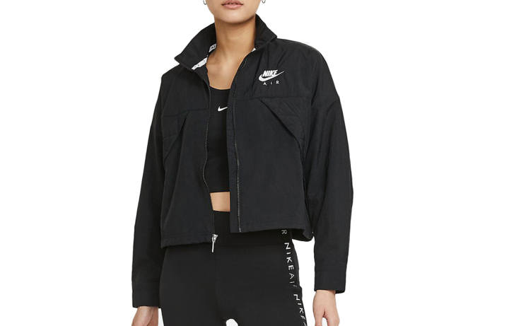 Nike Nike Cropped Coats Women's Black Stand Collar Moderate