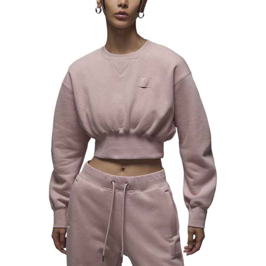Jordan Jordan Flight Fleece Sweatshirt Women's Oxford Pink