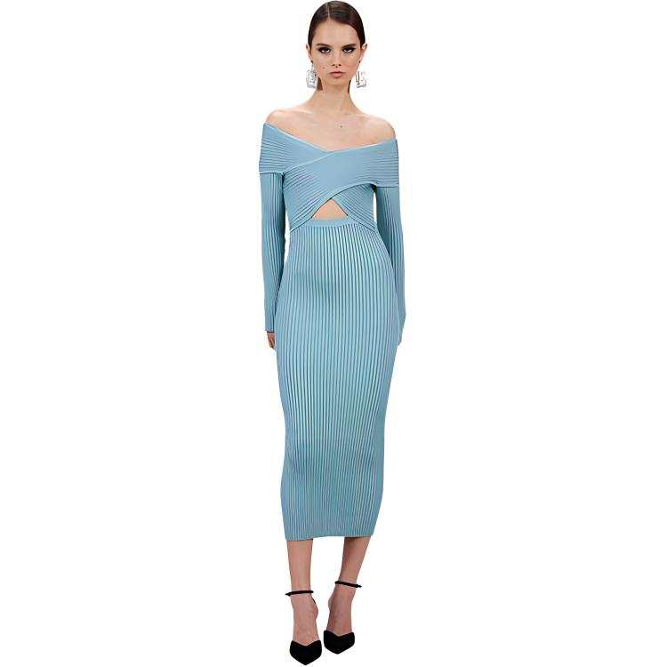 Self-portrait Self portrait FW22 Long Sleeved Dress Women's
