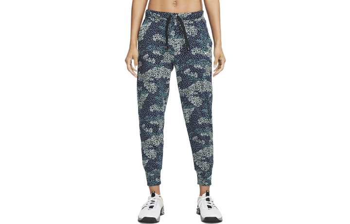 Nike Nike Knitted Sweatpants Women's Blue Moderate Cuffed Pants