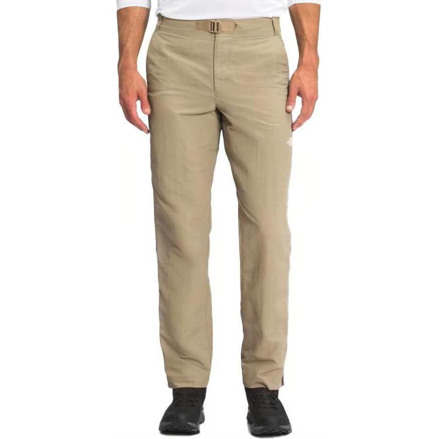 THE NORTH FACE Casual Pants Men's Khaki Moderate Straight Fit Pants