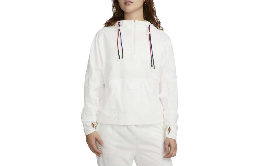 Nike Nike Sweatshirts Women's Sail White Hooded Moderate Regular