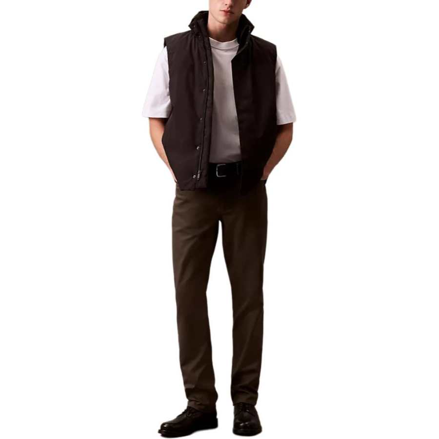 CALVIN KLEIN Casual Pants Men's Olive Brown