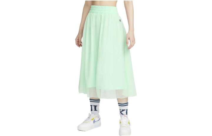 Nike Nike Casual Long Skirts Women's Green Moderate Mid Length Other