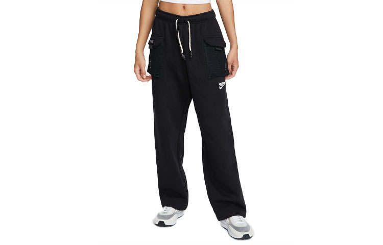 Nike Nike Casual Pants Women's Black Moderate Straight Fit Pants