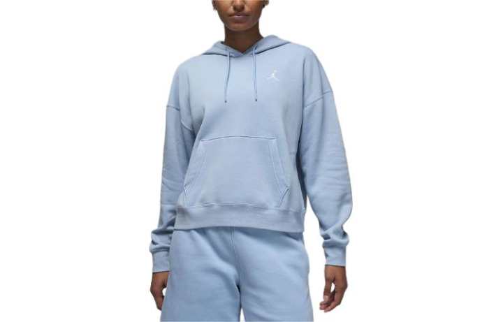 Jordan Jordan Brooklyn Fleece Sweatshirt Women's Blue Gray