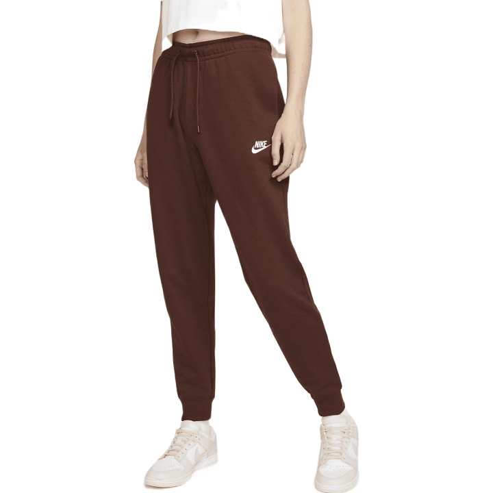 Nike Nike Knitted Sweatpants Women's Brown Thickened Cuffed Pants